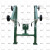 联保汇 坐推训练器 单人体能室外力量健身器材 配重可调 含配重30KG