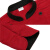 比鹤迖 BHD-2973 餐厅食堂厨房工作服/工装 长袖[红色]XL 1件