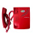 创基互联共电电话机FUQIAO系列 HG113(2)红色款保密电话机 无拨号键 话音质量好 保密可靠性高