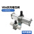 SMC增压阀VBA10A-02气体增压泵VBA20A-03储气罐20L38L VBA11A-02GN 含压力表和消声器