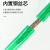 览团 绿色包塑钢丝绳抗拉防锈带皮PVC钢丝绳 一卷价 Φ4mm*100米 