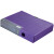 齐心（COMIX）MC-55 美石PP档案盒 文件盒 资料盒 A4 珠紫 238×320×58mm
