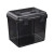 九菱（JIU LING）手提式家用收纳箱储物箱防潮湿收纳盒塑料加厚透 防潮箱大号
