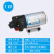 微型高压隔膜泵自吸水泵DP-60直流泵12V24v喷雾增压泵 浅灰色DP-130-24V 氟橡胶