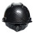 ABS碳纤维色工地盔安全帽男VIP建筑施工领导安全头帽轻便 碳纤维色亮黑 DLM105PLUS