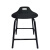 华科扬创 防静电凳子圆凳椅子车间工作椅流水线四脚凳加高 45CM 高 （皮革双圈面）