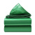 谋福（CNMF）帆布（雨布不防火）绿色 0.4mm厚 包边打孔 长宽按需定做