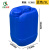 齐鲁安然 塑料油桶 方形桶 储水桶 扁塑料桶 15升水桶 25L方形酒桶 30公斤化工桶 废液桶【蓝色10L】