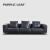 purpleleaf迪兰意式极简真皮沙发客厅现代简约头层牛皮直排沙发 青皮（全皮） 直排双位2.24米