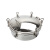 304不锈钢卫生级式压力人孔 圆形人孔门 食品级手轮式人孔盖 Φ450不锈钢手轮