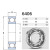 定制适用轴承64036404高速6405高温64066407 6408 6409 ZZ CM 6406> 金属密封