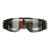 成楷科技CKY-045护目镜工业切割（防正面冲击）防护眼镜 藏地绿透明镜片 1副