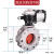 气动粉体蝴蝶阀 水泥专用铝合金粉尘蝶阀 DN100 150 200 250 300 双法兰DN600
