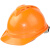 德威狮500豪华型工地安全帽标国标加厚建筑工程防砸防冲击印字 ABS豪华透气一指键白