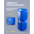 加厚废液化工桶20/25L公斤塑料桶方形桶分装水桶 10L半透明