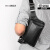 JNEX高档轻奢新款腰包多功能手机包真皮大容量胸包运动休闲斜挎包运动 巧克力色