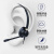 声迪尔S510NC单耳双插头客服电销话务员耳机耳麦