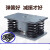 安立静粘滞阻尼弹簧减震器变压器柴油发电机机组冷水主机冲床减震 ALJ-1312400（8簧）