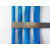 网状防碰螺纹保护套工零件仪器网套螺栓塑料护套网袋轴类防护网套 平铺20mm蓝色（适合直径20-40毫 米）