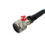N型公头测试线6GHZ测试电缆N型快插 柔软射频测试电缆N-JJ双公头 N公转N公测试线 RG223柔软款 0.3m