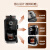 飞利浦美式咖啡机HD7762全自动家用办公室咖啡壶一体双豆槽预约HD7761 HD7762红色+赠电动奶泡机