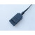 定制电刀负极板连接线高频手术电极导线冠邦利普刀中性电极回路线 6.3mm圆头-加粗线芯