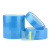 亚众 PET透明蓝色冰箱胶带 打印机空调传真机固定 无痕强黏力单面胶带 60毫米宽*50米长1卷价