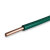 珠江电缆 ZC-BV-6mm²-450/750V 阻燃铜芯绝缘电线 绿色 100米/卷
