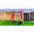 工地电箱防护棚围栏一级二级临时配电箱栅栏防护栏镀锌建筑隔离栏 2.5米宽*2.