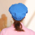 工孚 防尘帽车间工作帽安全卫生帽男女同款 一个价 蓝色 