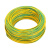 欣德森 铜芯软电线 BVR黄绿色 6平方