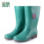 3531 夏季女款雨靴 1613 劳保防水鞋 绿色高筒（36-41码 下单备注尺码）