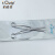 芯硅谷 W6100 不锈钢剪刀 不锈钢弯剪 420不锈钢,长度200mm;1个 1把