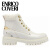 ENRICO COVERI意大利时尚秋冬款保暖中筒雪地马丁靴 白色 单层 36