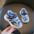 基诺浦（ginoble）春秋儿童机能鞋新款软底学步鞋1-4岁男女宝宝防滑透气童鞋 粉色 内长13cm 17码