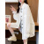 云芳舒宽松设计感衣衬衫女2023年新款夏季百搭韩版衬衣外套 白色 均码建议85-155斤