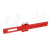 双岸 木工多功能划线尺 铝合金高度测量T型尺 红色木工划线器测量尺 红色长款划线尺 一个价 