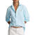 保罗拉夫劳伦（Polo Ralph Lauren）休闲衬衫女款舒适流行简约棉质牛津衬衫 ACADIA BLUE 2XL