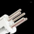 三芯4针5孔防水工业插头插座连接器IP44大功率63A 5芯63A暗装插座(MN6531)