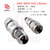 铎铎科技 2.92mm射频同轴固定衰减器 24dB 2W 2.92公转母双向 不锈钢固衰 电衰 DA0-3M3F-E24-2W 1个