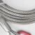 铁锣卫 清障车拖车救援车专用钢丝绳 绞盘钢丝绳拖车钢丝绳 10毫米粗25米8股钢丝绳+钩子 