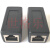 KINSUN系列MSDD01-M金属屏蔽USB转接头FUZUKIMSDD90736转换器 MSDD90736-9 CAT5E 网口母转母8芯