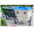定制塑料环卫垃圾车 大型垃圾桶小区物业学校手推保洁清运车环卫车 绿色(无盖)