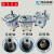 液压齿轮泵油泵总成CBN-F310/314/316/20/25小型高压油泵大全泵头 黑色CBN 平键