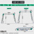 铝合金折叠马凳加厚工程专用升降伸缩平台梯工地工作台装修功夫凳 伸缩高95-120cm/平台120x30cm【伸缩