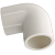 联塑（LESSO）90°弯头(PVC-U给水配件)  白色 dn40 
