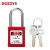 BOZZYS 工业电气绝缘安全挂锁38*6MM	BD-G11 不通开型 标配两把钥匙  10套起发货