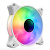 影驰机箱风扇磁暴无限镜系列1600W色RGB/ARGB神光同步可选 磁暴B2无限镜白ARGB*2个