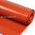 加厚防滑垫片硅胶板皮耐高温1/2/3/4/5/68mm橡胶绝缘减震方板红色 3mm1m1m