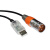 USB转XLR 卡侬头公头 声德音频处理器485通讯线 公头 D 8m
